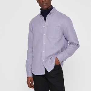 Doubleface Long Sleeve Shirt - New With Tags - NEVER WORN - Granite